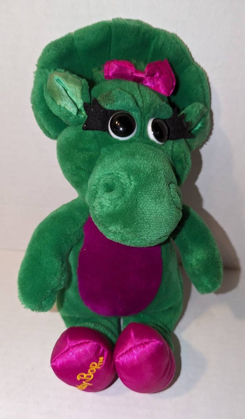 Vintage 1992 Lyons Group BABY BOP Barney Plush Doll Stuffed Animal RARE